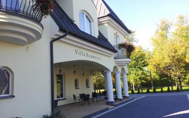 Отель Villa Szamocin вид на фасад