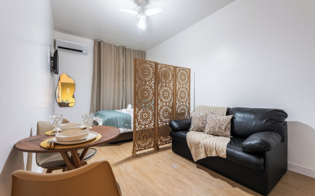 StayHome 1min da Praia | São Vicente SP | Família ou Casal