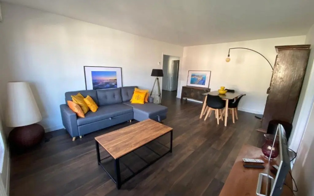 Appartement T3 Terrasse Vue Mer En Centre Ville