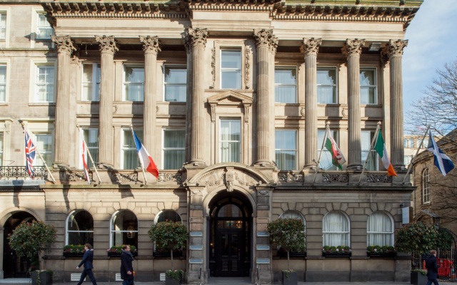 Отель Intercontinental Edinburgh the George вид на фасад