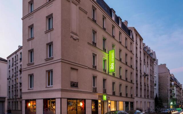 Отель ibis Styles Paris Alesia Montparnasse вид на фасад