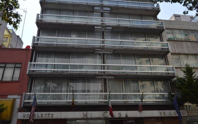 Отель Suites Mi Casa Мексика, Мехико - отзывы, цены и фото номеров - забронировать отель Suites Mi Casa онлайн вид на фасад