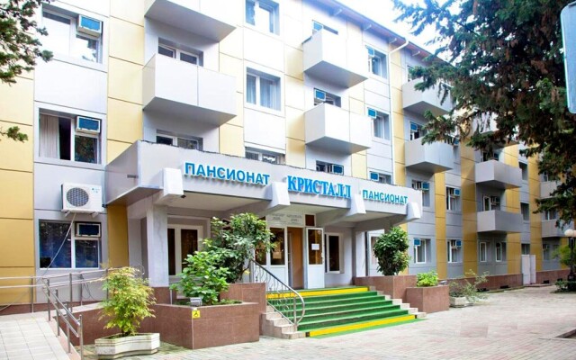 Гостиница Пансионат Кристалл вид на фасад