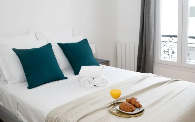 Central Paris 1BR near Montorgueil