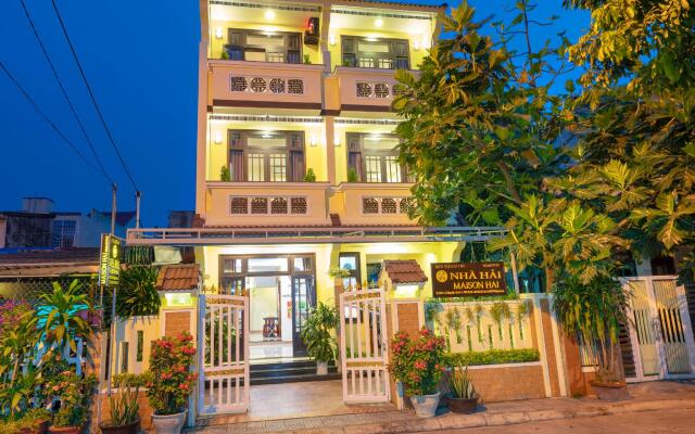 Отель Maison Hai Homestay Хойан вид на фасад