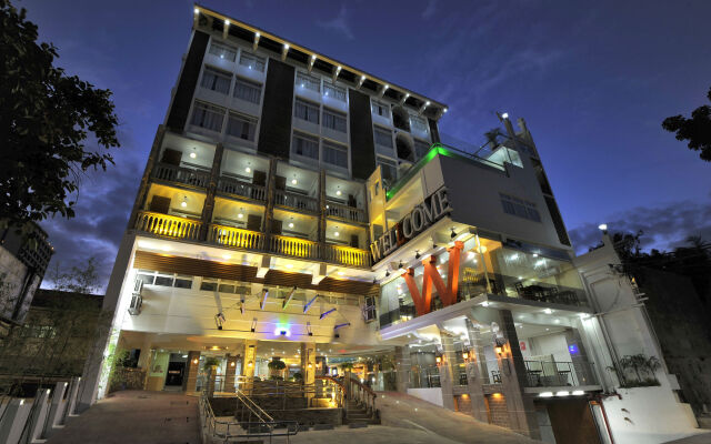 Wellcome Hotel вид на фасад