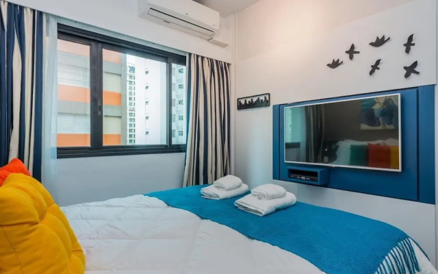 Ad404 Stylish Apartment in the Best Part of Itaim