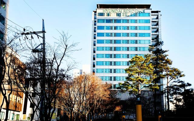 Отель Hyundai Residence Seoul Южная Корея, Сеул - отзывы, цены и фото номеров - забронировать отель Hyundai Residence Seoul онлайн вид на фасад