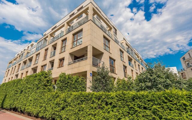 Апартаменты P&O Apartments Wilanów вид на фасад