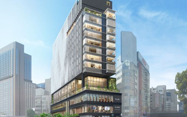 Отель THE GATE HOTEL TOKYO by HULIC Япония, Токио - отзывы, цены и фото номеров - забронировать отель THE GATE HOTEL TOKYO by HULIC онлайн вид на фасад