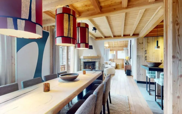 Beautiful Chalet in Le Bouveret With Garden