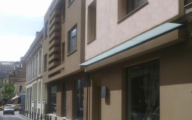 O&B Athens Boutique Hotel вид на фасад