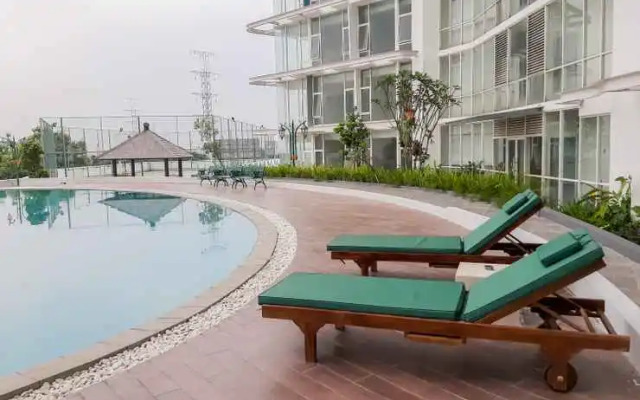 Fully Furnished Studio at Majestic Point Serpong Apartment By Travelio