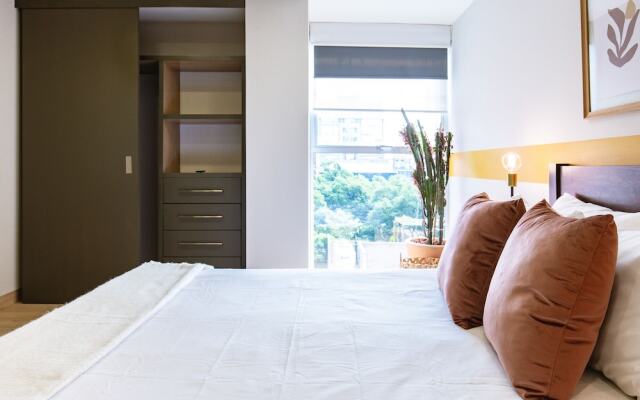 Отель Incredible and Spacious 2BR 2BA Apt in Polanco Мехико комната для гостей