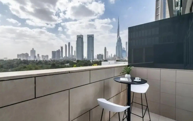 Silkhaus Stylish Burj Khalifa View Balcony Difc