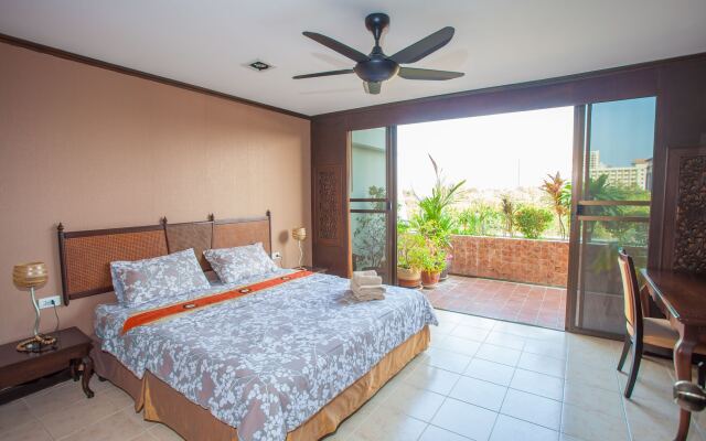 Апартаменты Panchalae Apartments Jomtien Паттайя комната для гостей