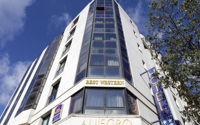 Отель Best Western Allegro Nation Париж вид на фасад
