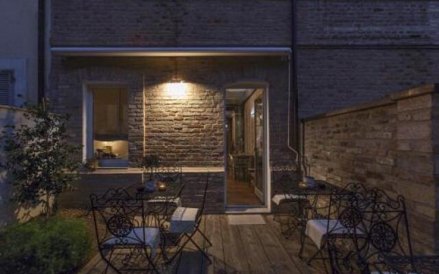 Отель B&B Santomaro Sea-Loft Чивитанова-Марке вид на фасад