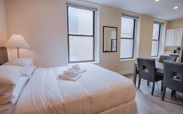 Bright Studio in Downtown Crossing by Sonder