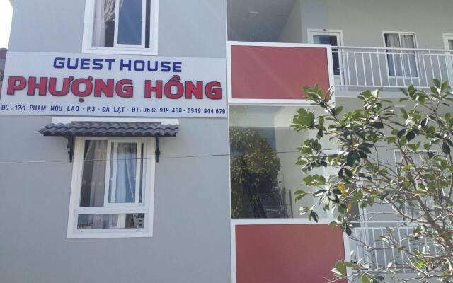 Отель Phuong Hong Guesthouse Далат вид на фасад