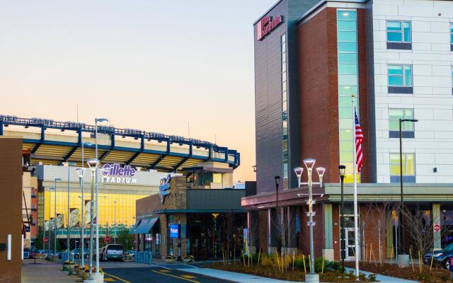 Hilton Garden Inn Foxborough Patriot Place in Foxboro, United States of America from 233$, photos, reviews - zenhotels.com hotel front