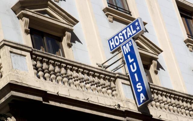 Отель Hostal María Luisa вид на фасад