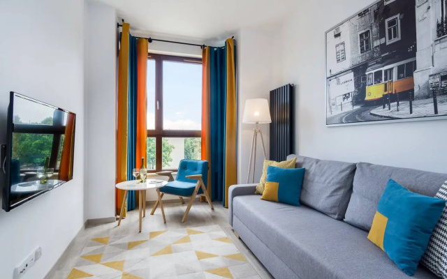Modern apartment in the city center