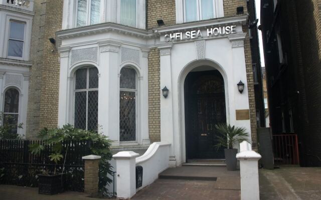 Отель Chelsea House Лондон вид на фасад