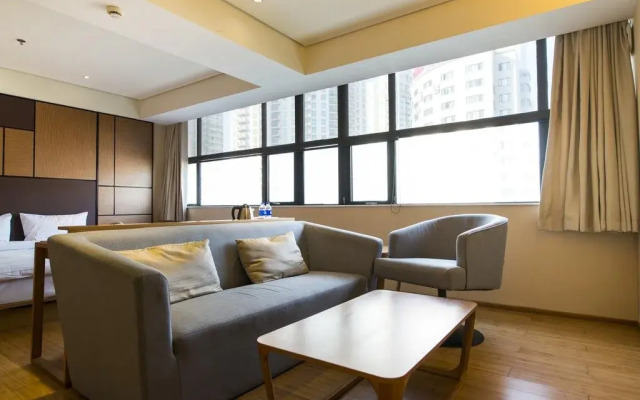 JI Hotel Dalian Xi'an Road Branch(Previous: JI Hotel Dalian Huanghe Road Branch) комната для гостей