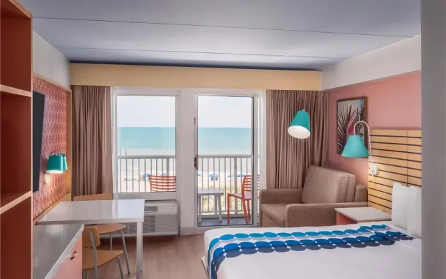 Golden Sands Carolina Beach Oceanfront, Tapestry by Hilton