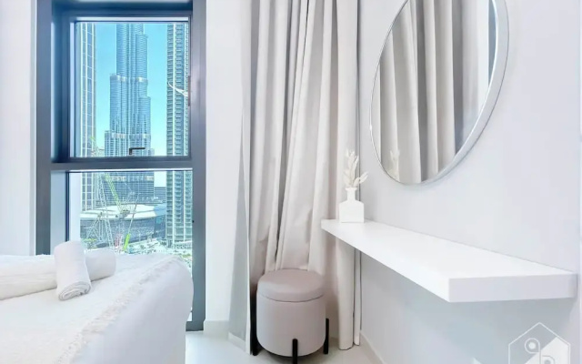 Luxury Burj Crown 4bedroom Balcony & Downtown View