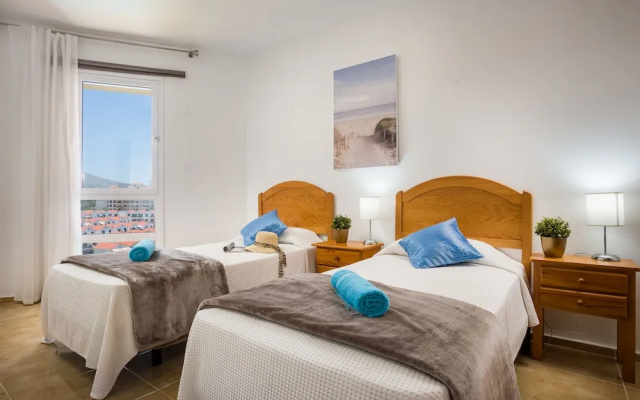 Y7F. Apartment in Playa Las Américas, Wifi, Terrace,Pool View