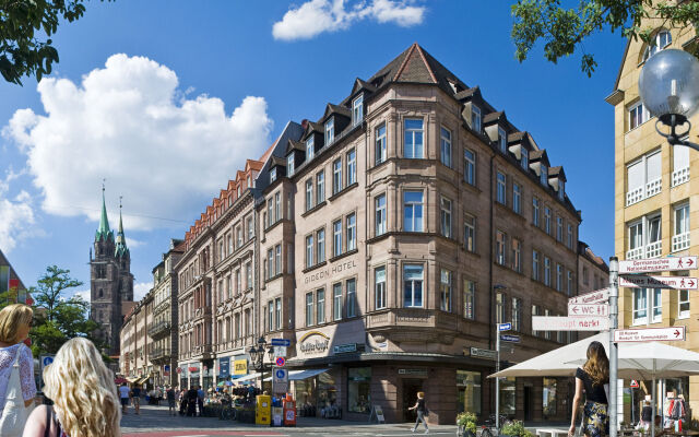 Отель Gideon Hotel Германия, Нюрнберг - отзывы, цены и фото номеров - забронировать отель Gideon Hotel онлайн вид на фасад