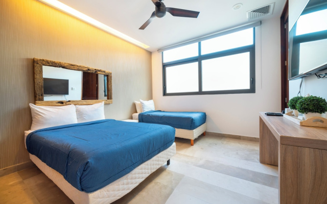 2 BR Roof Pool & Gym - Cruz con Mar 406