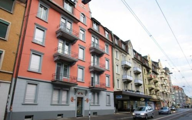 Апартаменты Apartments Swiss Star Marc Aurel Цюрих вид на фасад
