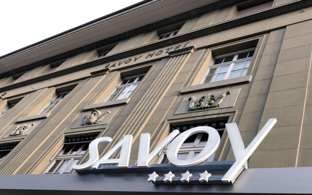 Отель Savoy Швейцария, Берн - 1 отзыв об отеле, цены и фото номеров - забронировать отель Savoy онлайн вид на фасад