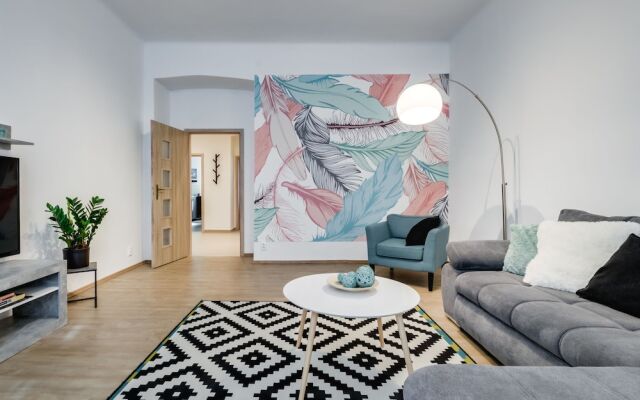 Апартаменты Riverside Family apartment in the center комната для гостей