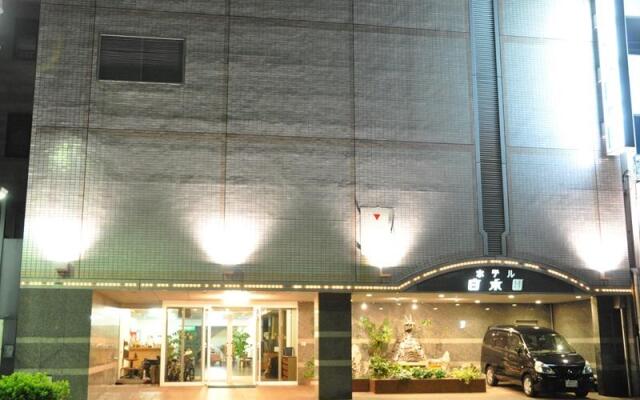 Hotel Hakusuien Минамиавадзи вид на фасад