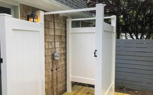 Private Home Game Room Backyard