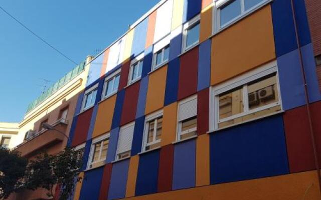Отель Aparthotel Avenida De America Tijcal вид на фасад