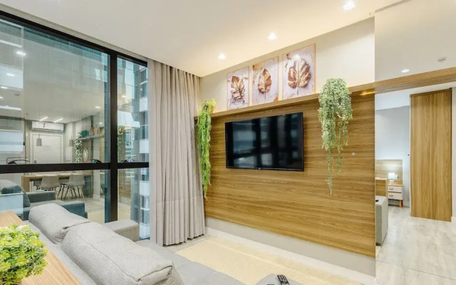 IFT - Ed. Infinity Tower Flat 350m From Meia Praia