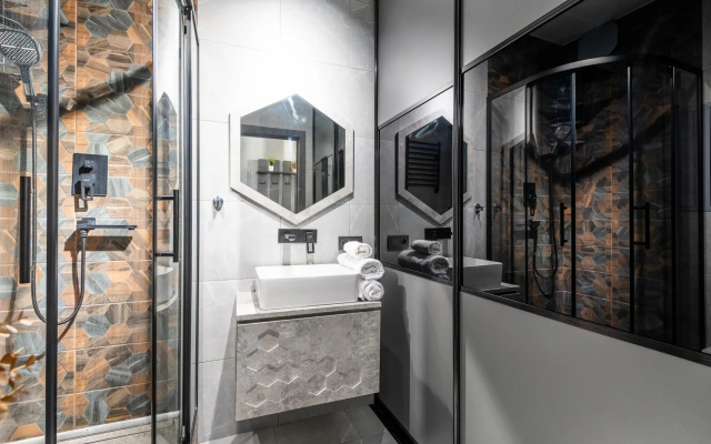 Bulbash Apartments (Бульбаш Апартаменты) на улице Лейтенанта Кижеватова 3В