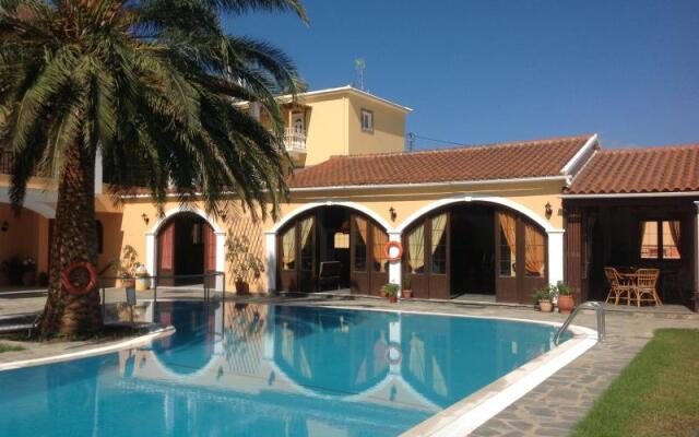 Corfu Perros Hotel вид на фасад