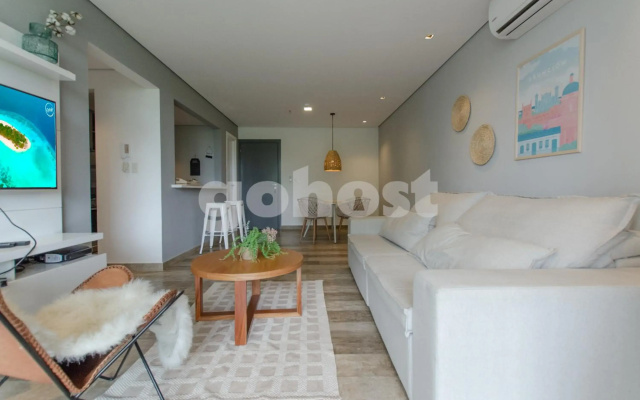 Acogedor apartamento con balcón y parilla 1D002