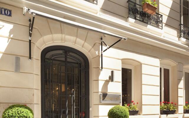 Hotel Residence Foch Париж вид на фасад