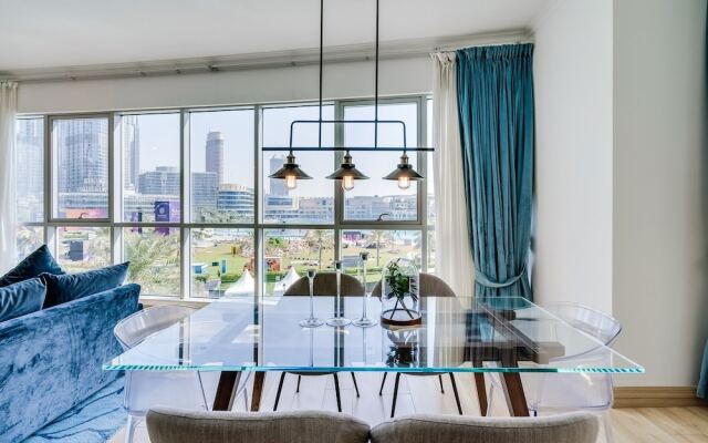 Отель Wonderland 1 Bedroom Apart-Ease by Emaar Дубай комната для гостей