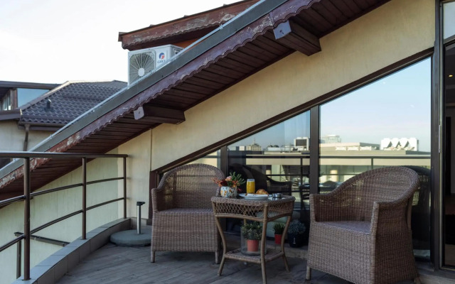 Penthouse with stunning view over the city and large terrace