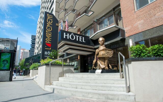 Отель L'Appartement Hotel Канада, Монреаль - отзывы, цены и фото номеров - забронировать отель L'Appartement Hotel онлайн вид на фасад
