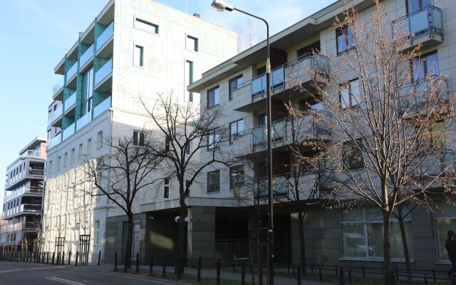 Апартаменты ASKI Powisle Copernicus Apartment вид на фасад