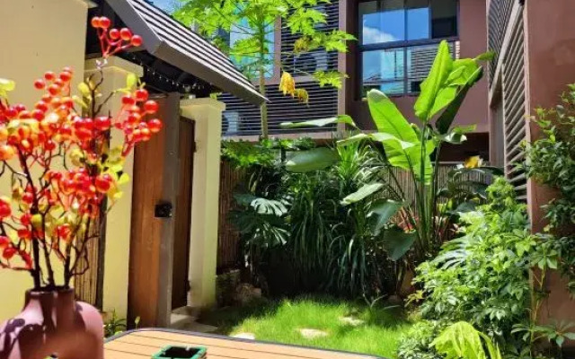 Stone courtyard